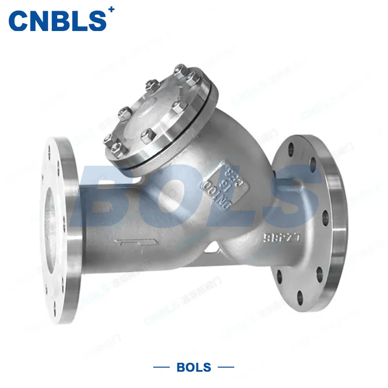 Flange Y-type filter i rustfrit stål